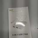 Acer USB C to HDMI Adapter, 4K USB C Hub with 100W PD, USBA 3.0 Port, HDMI to USBC Multiport Digital AV Converter for MacBook Pro/Air, iPad, Tablets, TV, Monitor and More (Silver)