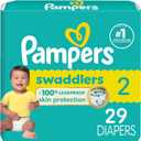 Pampers Baby Diapers - Swaddlers - Size 2, 29 Count, Ultra Absorbent Disposable Infant Diaper