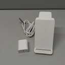 Wireless Charging Station, 3 in 1 Fast Wireless Charger Stand for Multiple Devices Apple Watch Ultra Series 11 10 9 8 7 6 SE 5 4 3 2, iPhone 17 16 15 14 13 12 11 Pro Max/Plus/Air/X/XS/XR/SE, Airpods (White)