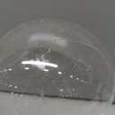 ZUOKEMY 20PCS Clear Plastic Fillable Decorative Balls, DIY Christmas Tree Decorative Balls,Suitable for Christmas, Holiday, Wedding, Party, Home Decor (3.14in/80mm)