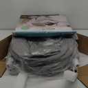 Baby Delight Beside Me Doze Deluxe Baby Bassinet, Bedside Sleeper, Foldable, Removeable Canopy, Pebble Grey