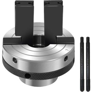 3-1/4 inch 2-Jaws Pen Drilling Wood Lathe Chuck with 1" X 8TPI Headstock Thread, Dedicated Reversible Self-Centering Pen Drilling Lathe Chuck for Woodturning Pen Turning Lathe