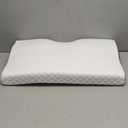 Derila Cervical Queen Size Pillow for Sleeping - Support Pillow for Side, Back, Stomach Sleepers - Contour Best Bed Pillows for Sleeping (1 Pillow | White)