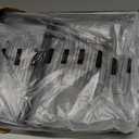 Sakugi Clothes Rack - Clothing Rack with Storage Mesh Shelf & Casters, Heavy-Duty Metal Clothing Rack for Hanging Clothes, Dresses, Coats, Large Load Capacity, Easy Assembly, Black, 28.0"x16.9"x59.0"