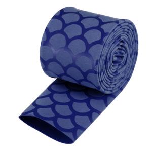 uxcell Heat Shrink Wrap Tubing Sleeve for Fishing Rod Grips Handle, 41mm Flat 3.3ft 2:1 Rate Blue