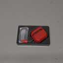 ESR for AirPods 4 Case, Compatible with AirPods 4th Generation Case (2024) (USB-C), Compatible with MagSafe, Drop Protection Cover with Lanyard, Magnetic Lid Lock, Orbit Hybrid Series, Red