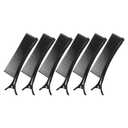 NOLITOY 6 Pcs Grip Clips for Hair Sectioning, Non-Slip Sectioning Hair Holders, Quick and Efficient for Coloring, Cutting, Styling - Hairdressing DIY Accessories