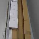 DIYHD 4FT Rustic Black Sliding Library Ladder Full Set Track Kit,Rolling Ladder Hardware with Braking Floor Wheels,330lbs Capacity,Kit for Bookshelves,Cabinets &Kitchen