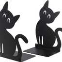OYEFLY Modern Bookends for Shelves,Decorative Book Stopper for Home (1, Style 1)