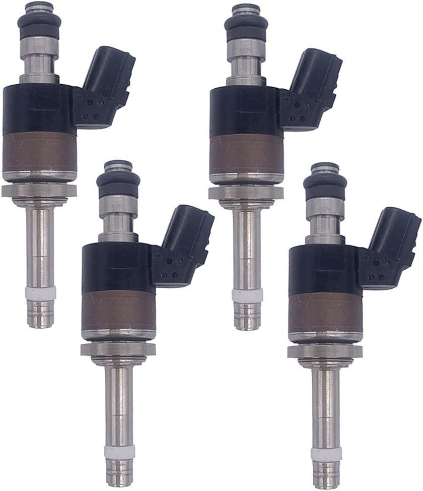 16010-5R1-315 4pcs Fuel Injectors Compatible with Honda Fit 2015-2019 1.5L KA6MT KACVT (Type:A)