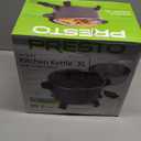 Presto 06009 10-Quart Kitchen Kettle XL Multi-Cooker, Steamer and Deep Fryer, Black