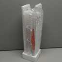 SONGMICS Set of 2 Wall-Mounted Coat Rack, Hook Rack, 8 Dual Metal Hooks, for Coats, Bags, Keys, in The Entryway, Bedroom, Living Room, White ULHR232W01