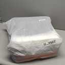 Foreard Stadium Seat Cushion 3.15 Inches Thick Portable with Handle Bleacher Cushions for Indoor Outdoor Events Waterproof Chair Pad (Black 2Pcs)