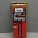 [Premium] 2 Pack 1/2x13.4 Heavy Duty Jaw and Jaw Turnbuckle, 2200 lbs Working Load Limit, Weather Resistant, Durable Black Turnbuckle for Wire Rope Tension, Shade Sail Hardware, Sun Shade Tent