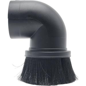 for Shop Vac Brush Attachment 2 1/2'' - Round Dusting Brush for Wet Dry Vacuum, 2.5 Inch Dust Attachment, for Shop Vac Accessories 2 1/2 Inch, PP Bristles