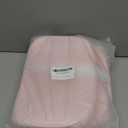 Small Woven Storage Baskets 12X8X5 Decorative Rope Bins for Organizing Shelves, Closets, and Toys, Empty Gift Baskets, Cute Organizer Basket for Home and Office (pink, regular)