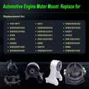 Engine Motor Mount Compatible with 2007 Odyssey EX LX 3.5L V6 Replacement for EM9247 A4553 A4587 A4558 A4557
