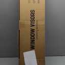 Window Visor for 2003-2011 Honda Element, Rain Guards Shields Vent Deflector Shade Wind Dark Smoke 2004 2005 2006 2007 2008 2009 2010 04 05 06 07 08 09 10, Tape-On, 4PCS