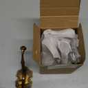 Peohud 4 Pack Vintage Coat Hooks, Antique Brass Wall Hook, Gold Decorative Towel Hooks Wall Mounted Hanger for Key, Bags, Hat, Scarves, Clothes, Entryway, Bedroom, Bathroom