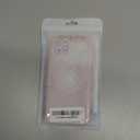 Misscase for iPhone 12 Pro Max Magnetic Glitter Case Compatible with MagSafe,Full Protection Slim Shockproof Anti-Scratch Case with Camera Lens Protector Logo View Dust-Proof Net for Women Pink