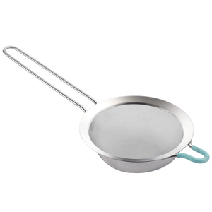 SUNWUKIN 304 Stainless Steel 5.51 inch Fine Mesh Strainers for Kitchen, ColanderSkimmer with Handle, Sieve Sifters for Food, Tea, Rice, Oil, Noodles, Fruits, Vegetable 5.5 inch