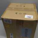 1-Light Rattan Pendant Light,13.78" Hand-Woven Bamboo Rattan Hanging Light Wicker Chandelier for Kitchen Island Restaurant Craft Room Farmhouse (White)