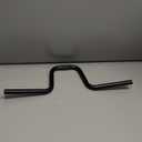 BUCKLOS Bike 25.4 High Riser 120mm/160mm Handlebars - Bicycle 580mm Aluminium Alloy Rise Handle Bars for Mountain Bike/MTB/Folding Bike/E-bike,Commuter bike