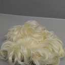 Colonial Women Halloween Victorian Cosplay Costume Wigs Vintage Beehive Girls(Platinum Blonde)