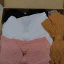 CLLOT 6 Pcs Baby Bows Headbands Nylon Hairbands Baby Girl Bows Hair Accessories for Newborn Infant Toddler Essentials (Earth Tone) (Khaki)