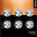 Duracell CR2450 Lithium Battery, 6 Count (Pack of 1), Coin Battery for Key Fob, Car Remote, Watch, and Other Devices, CR2450 Lithium 3 Volt (3V) Cell