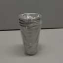 MEWAY Premium Stainless Steel Cups 24 oz Pint Cup Tumbler (4 Pack) - Premium Metal Cups - Stackable Durable CupChilling Beer Glasses, for Travel, Outdoor, Camping