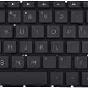 Replacement Keyboard Compatible with HP 250 G7 255 G7 15-DA 15-DB 15-DK 15-DR 15-DW 15-DU 15S-DU 15-DY 15s-DY 15s-EQ 15-EF 15s-FQ 15-GW 17-CA. Home 17-by with Backlit US Layout