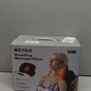 weyais Neck Massager Pillow, Neck and Shoulder Relaxer with Heat, 3 Modes and Strengths, Neck Massager for Pain Relief Deep Tissue, Remote Control, Gift for Women Men Parents Christmas,Black