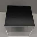 Fully Assembled Acrylic Display Case with Black Base, Clear Cube Dustproof Acrylic Display Box for Collectibles, Alternative Glass Case with Black Stand for Display, 6x6x6Inch