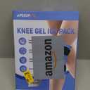 APEXUP Ice Pack for Knee Pain Relief, Large Reusable Wrap After Surgery, Flexible Gel Cold Pack for Injuries, Pain Relief for Back, Shoulder, Elbow, Ankle and Leg (Blue, L, 2PK)