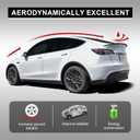 Spoiler Fit for Tesla Model Y 2020-2024, Upgrade ABS Material Rear Spoiler Wing OEM Rear Trunk Lip, Model Y Accessories, Matte Black