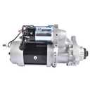 Bario 8200308 39MT Starter 12V 11T with Rotatable Housing Replacement for Ford Mack Kenworth Freightliner Volvo Heavy Duty Trucks Cummins ISX M11 N14 Caterpillar Delco 8300009