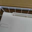 7 code Large Dish Drying Rack, 2-Tier Dish Racks for Kitchen Counter, Detachable Large Capacity Dish Drainer Organizer with Utensil Holder, Dish Drying Rack with Drain Board, White