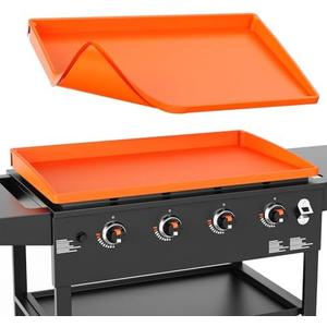 36" Silicone Griddle Mat for Blackstone 36 Inch Grill, Heavy Duty Food Grade Silicone Cover, All-Season Dirt & Rust Protection
