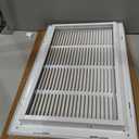 Return Air Grille 20x12,Air Return Vent Cover Grill for Ceiling and Wall,Steel HVAC A/C Vent Cover Grill Fits Duct Opening 20"W x 12"H,Holds 1" Thick AC Filter, For 20''w12''h-duct Opening