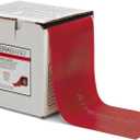 THERABAND Resistance Band 25 Yard Roll, Non-Latex Professional Elastic Stretch Bands for Upper & Lower Body Exercise Workouts, Physical Therapy, Lower Pilates, Flexibility, & Rehab, Dispenser Box (Red - Medium)