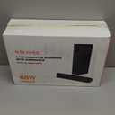 Nylavee Computer Speakers with Subwoofer, 2.1 PC Speakers System with Bluetooth 5.4 & 3.5mm Aux-in, 60W Peak Power, AC Adapter Powered Computer Sound Bar for Desktop PC, Laptop, Monitor, Gaming