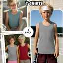 2 x Oakgarden 3 Pack Boys Tank Tops