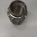 Exhaust Flex Pipe (Interlock Lining OEM-Grade) 100% Stainless Steel SS304 For Heavy Duty and Cars (1 PC, 2.25X6)