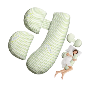 Pregnancy Pillow, Maternity Pillow for Pregnant Women, Soft Maternity Pillow with Detachable & Adjustable Pillow Cover, HIPS Legs S
