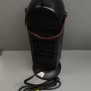 Space Heaters for Indoor Use, 16 Inch Portable Electric Heater for Office, 1500W Fast Heating Space Heater with Thermostat, 90°Oscillation, 12H Timer, Remote, Safe, Ultra-quiet Room Heater for Bedroom
(Display Screen, Black)