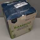 PlushDeluxe Premium Bamboo Mattress Protector  King Size, Waterproof, & Ultra Soft Breathable Noiseless Washable Bed Mattress Cover for Comfort & Protection - White