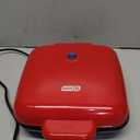 Dash Multi Mini Heart Waffle Maker - Waffle Maker for Family Breakfasts - Dual Nonstick Heating Plates & Easy-Release Surface - Compact & Fast-Heating - Red Heart