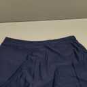 PINSPARK Womens Tennis Skirt High Waisted Golf Skort with 2 Pockets Stretchy Athletic Skirts for Workout Pickleball Running (Medium, Navy Blue)