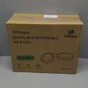 TOPtoper 50 Pcs 32 Oz Large Paper Bowls with Lids, Disposable Soup Serving Bowls Bulk Party Supplies for Hot/Cold Food, Soup (32 OZ)